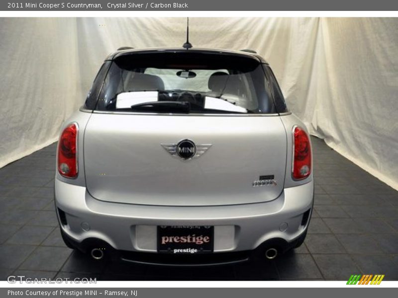 Crystal Silver / Carbon Black 2011 Mini Cooper S Countryman