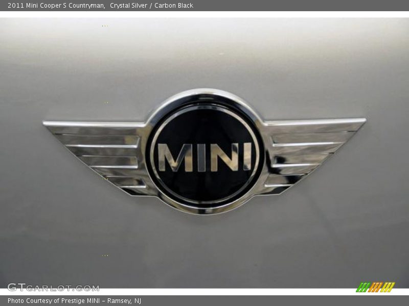Crystal Silver / Carbon Black 2011 Mini Cooper S Countryman