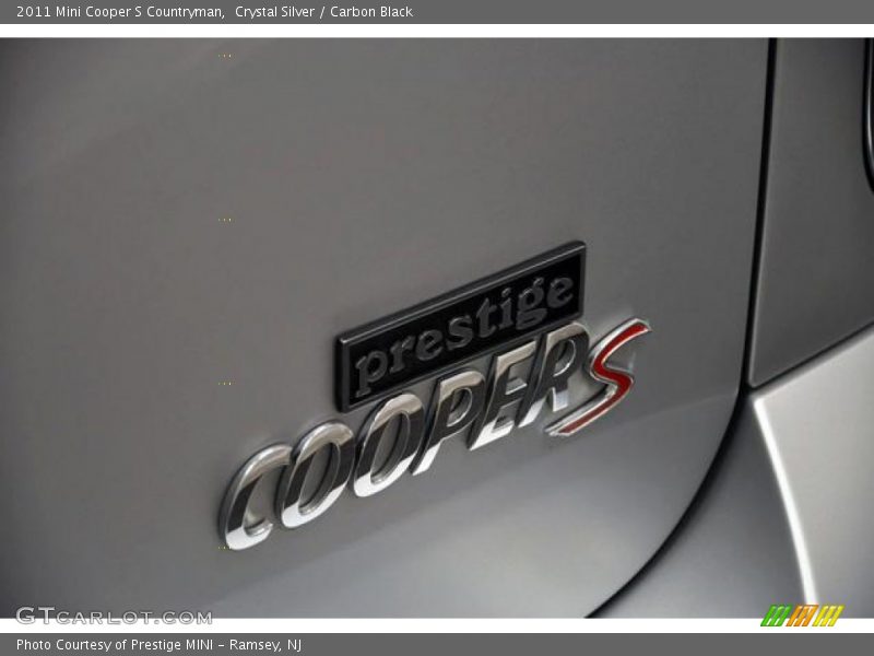 Crystal Silver / Carbon Black 2011 Mini Cooper S Countryman