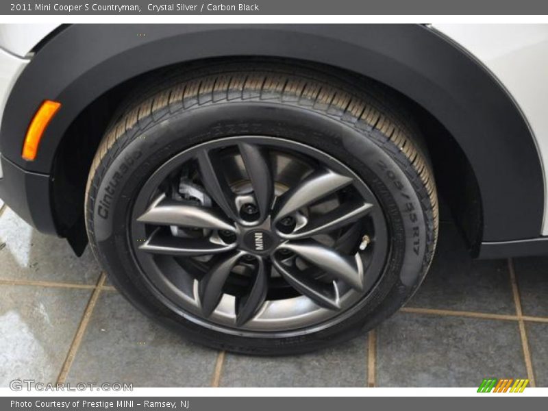 Crystal Silver / Carbon Black 2011 Mini Cooper S Countryman