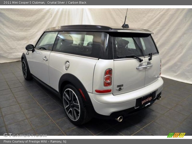 Crystal Silver / Carbon Black 2011 Mini Cooper S Clubman