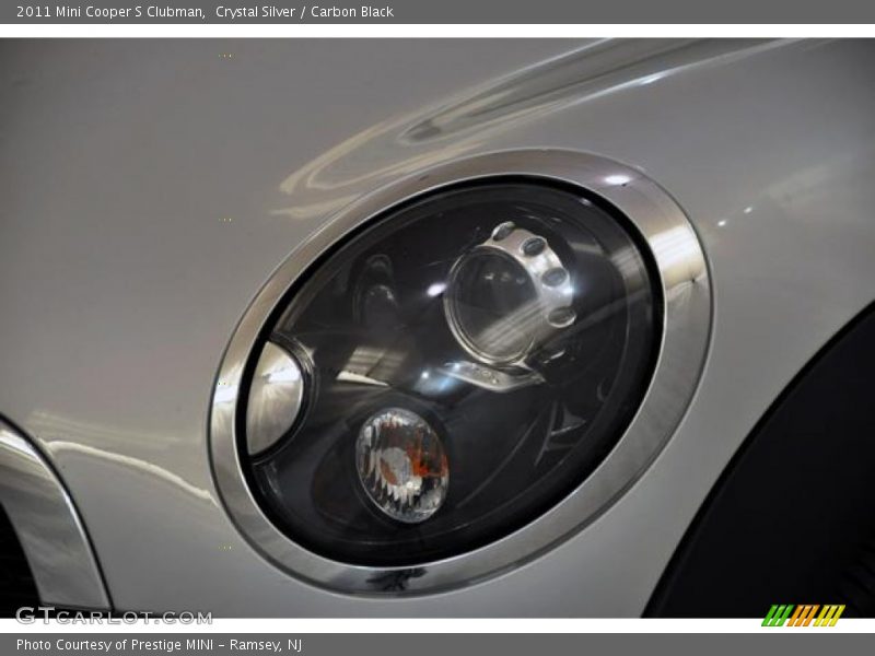 Crystal Silver / Carbon Black 2011 Mini Cooper S Clubman