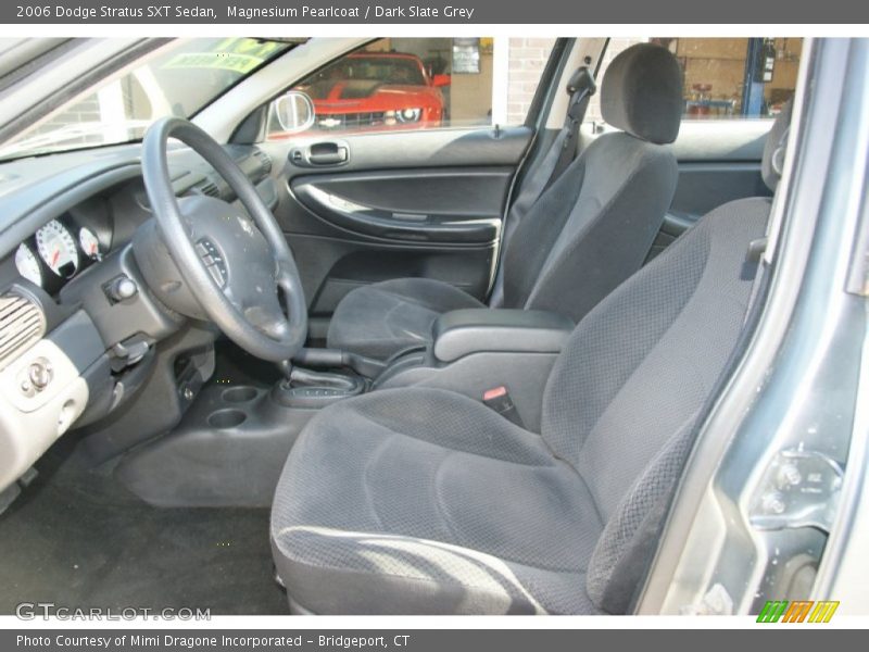 Magnesium Pearlcoat / Dark Slate Grey 2006 Dodge Stratus SXT Sedan