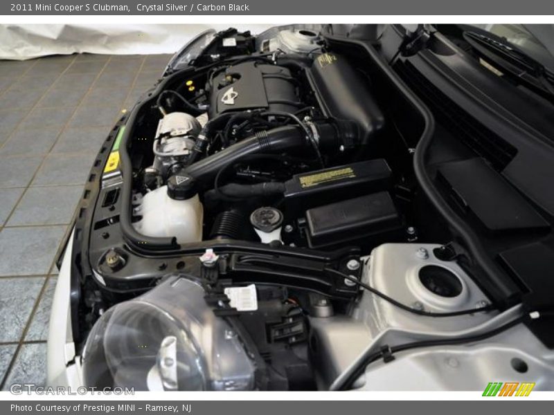 Crystal Silver / Carbon Black 2011 Mini Cooper S Clubman