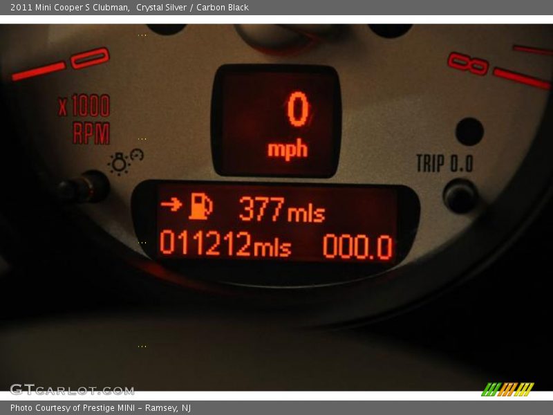 Crystal Silver / Carbon Black 2011 Mini Cooper S Clubman