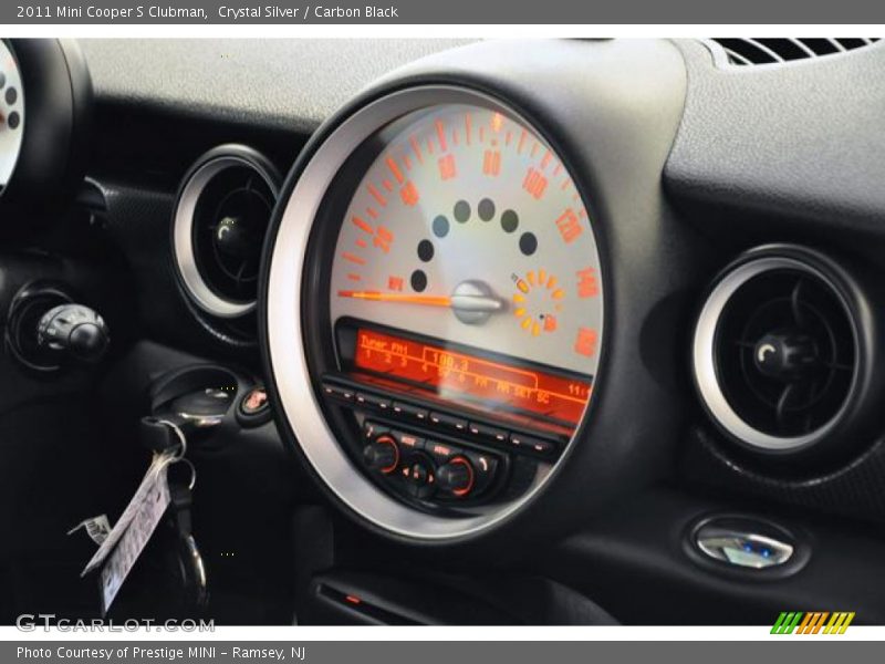 Crystal Silver / Carbon Black 2011 Mini Cooper S Clubman