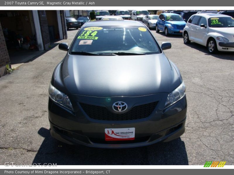 Magnetic Gray Metallic / Ash 2007 Toyota Camry SE
