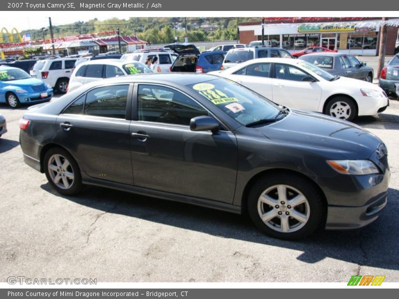 Magnetic Gray Metallic / Ash 2007 Toyota Camry SE