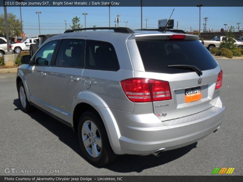 Bright Silver Metallic / Dark Slate Gray 2010 Dodge Journey SXT