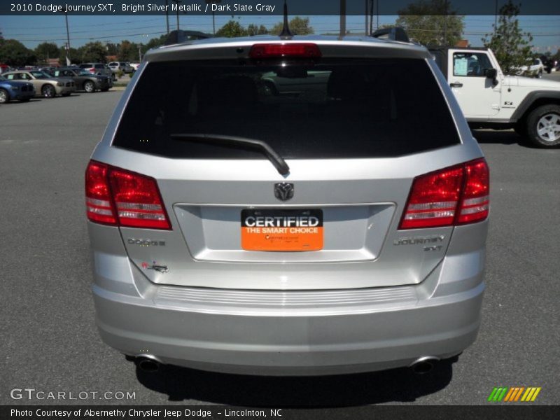 Bright Silver Metallic / Dark Slate Gray 2010 Dodge Journey SXT