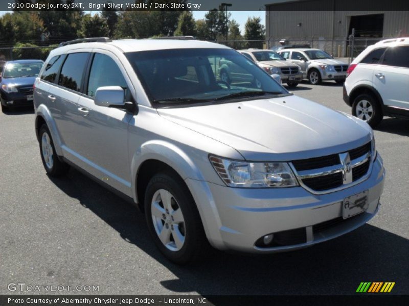 Bright Silver Metallic / Dark Slate Gray 2010 Dodge Journey SXT