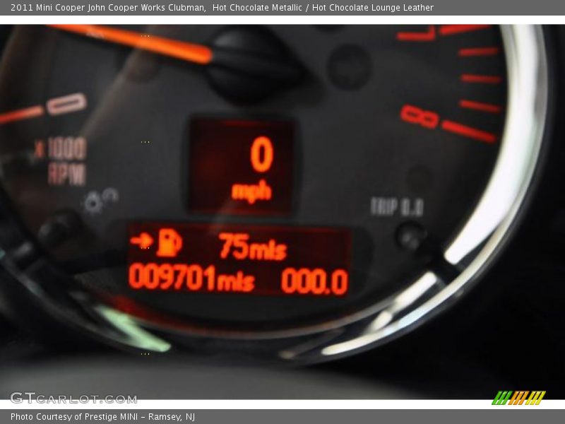 Hot Chocolate Metallic / Hot Chocolate Lounge Leather 2011 Mini Cooper John Cooper Works Clubman