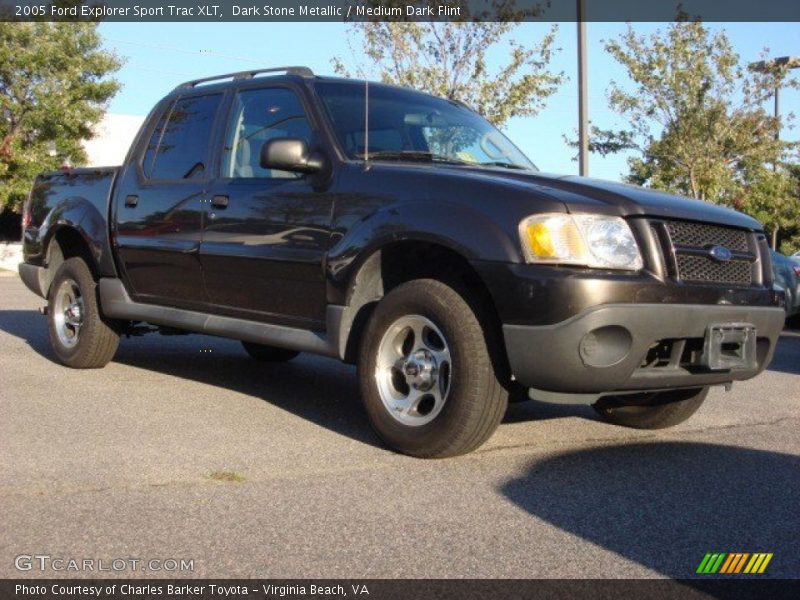 Dark Stone Metallic / Medium Dark Flint 2005 Ford Explorer Sport Trac XLT