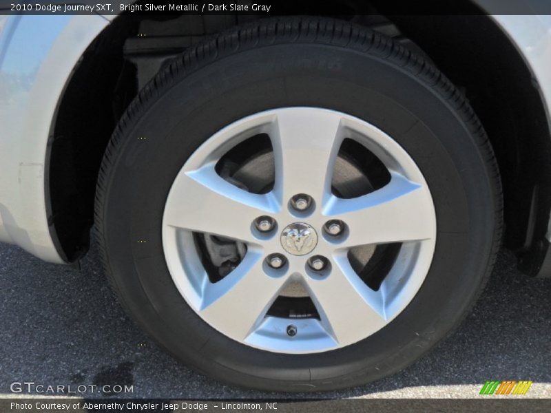 Bright Silver Metallic / Dark Slate Gray 2010 Dodge Journey SXT