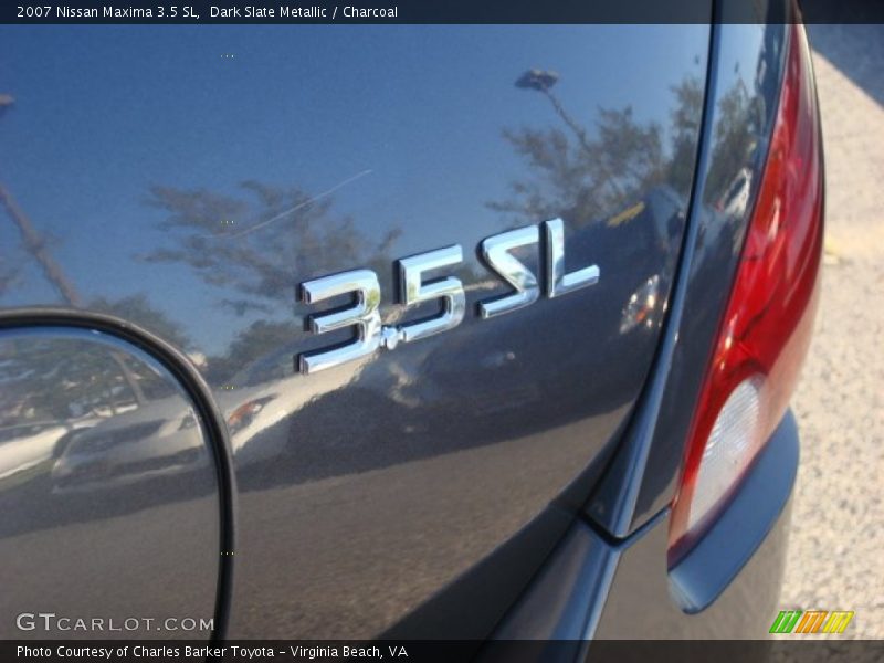 Dark Slate Metallic / Charcoal 2007 Nissan Maxima 3.5 SL