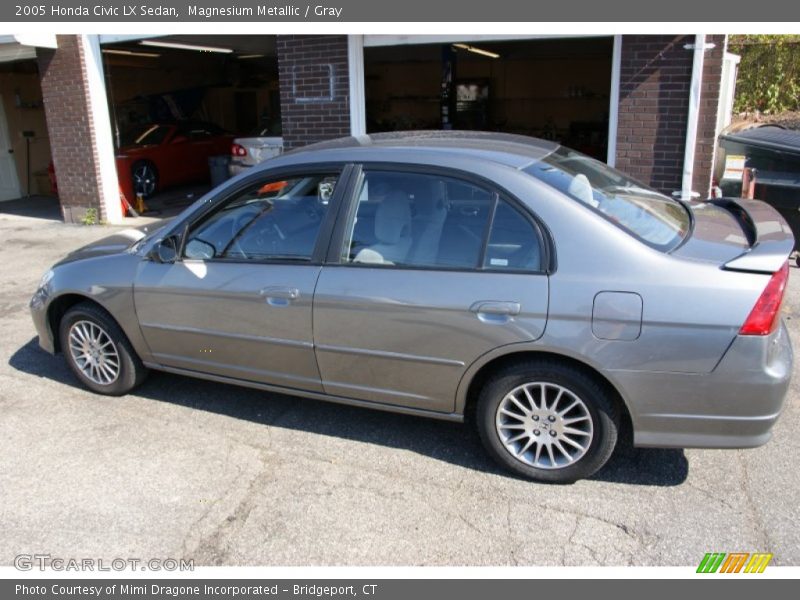 Magnesium Metallic / Gray 2005 Honda Civic LX Sedan