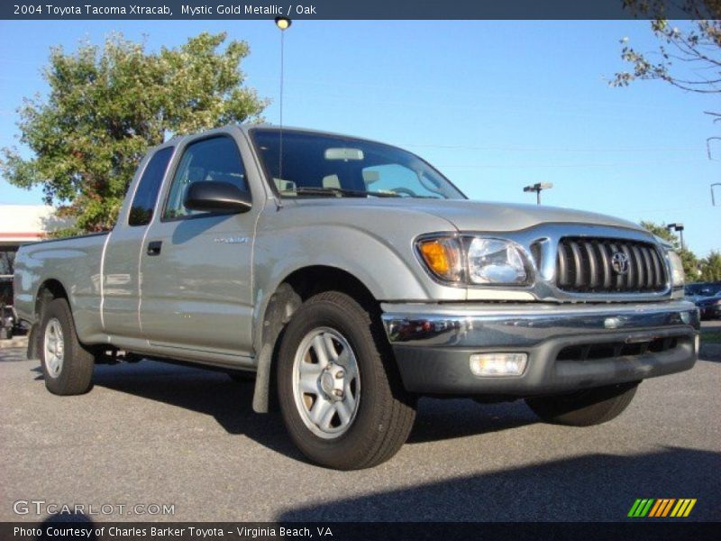 Mystic Gold Metallic / Oak 2004 Toyota Tacoma Xtracab