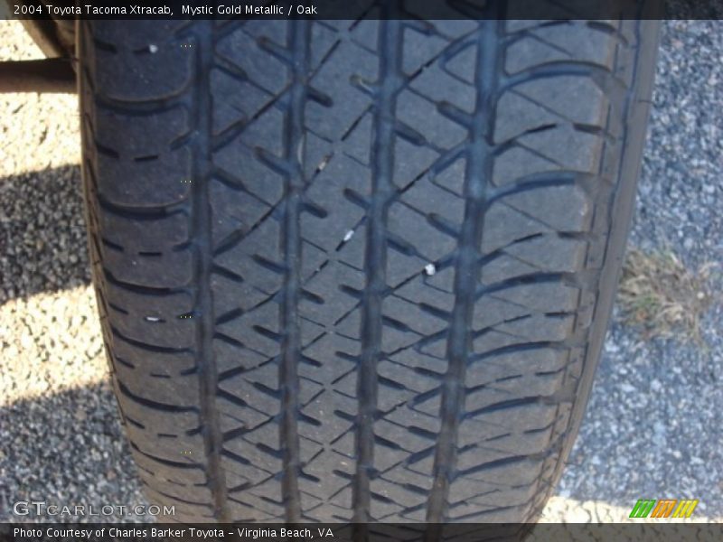 Mystic Gold Metallic / Oak 2004 Toyota Tacoma Xtracab