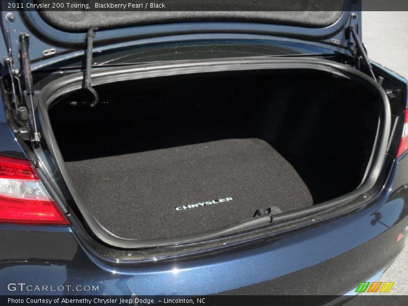 Blackberry Pearl / Black 2011 Chrysler 200 Touring
