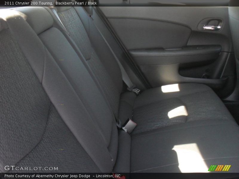 Blackberry Pearl / Black 2011 Chrysler 200 Touring