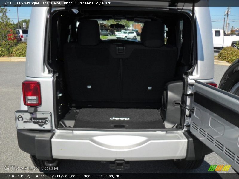 Bright Silver Metallic / Black 2011 Jeep Wrangler Sahara 4x4