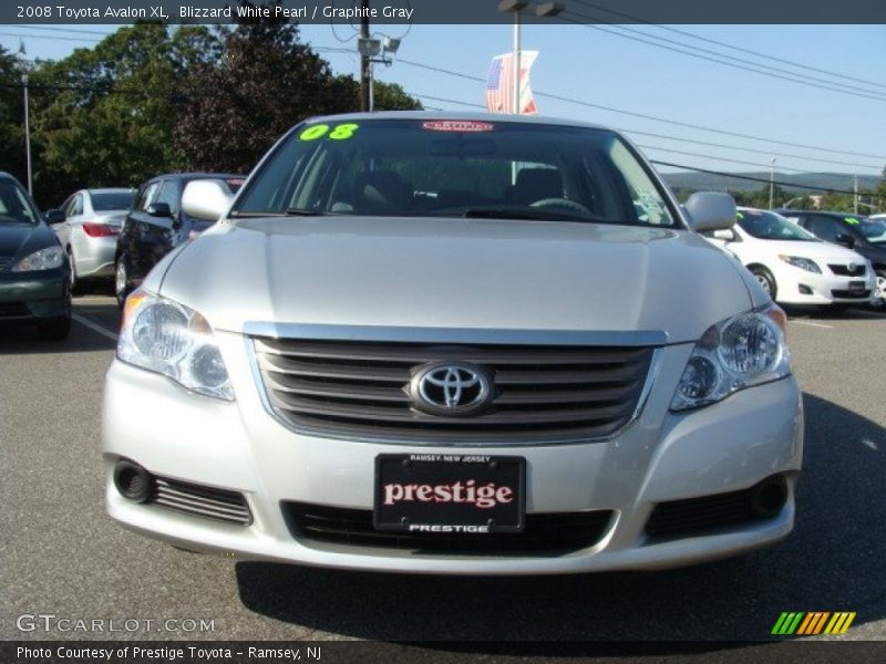 Blizzard White Pearl / Graphite Gray 2008 Toyota Avalon XL