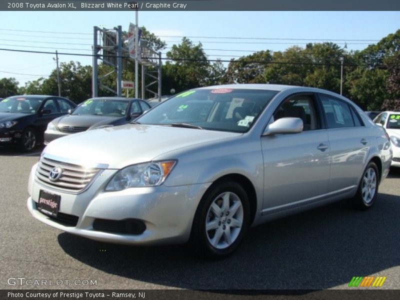 Blizzard White Pearl / Graphite Gray 2008 Toyota Avalon XL