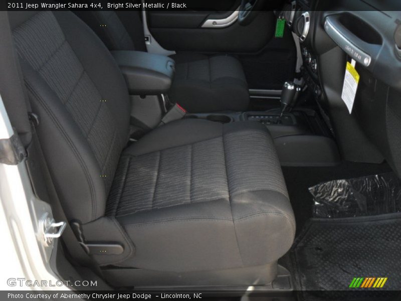 Bright Silver Metallic / Black 2011 Jeep Wrangler Sahara 4x4