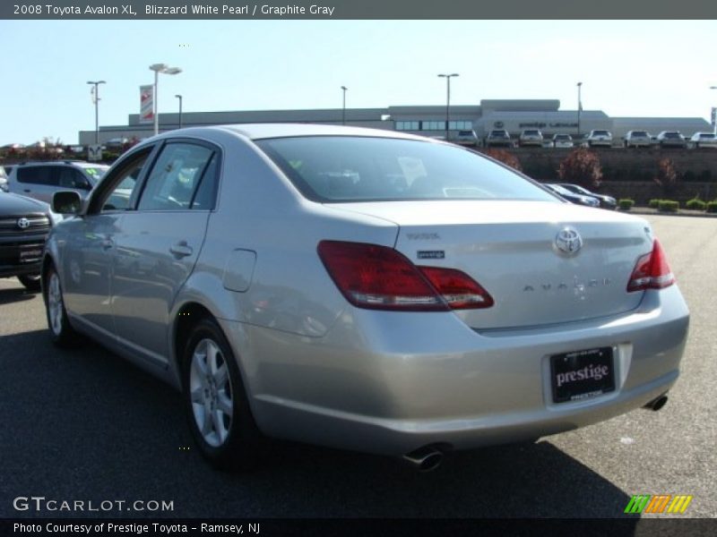 Blizzard White Pearl / Graphite Gray 2008 Toyota Avalon XL