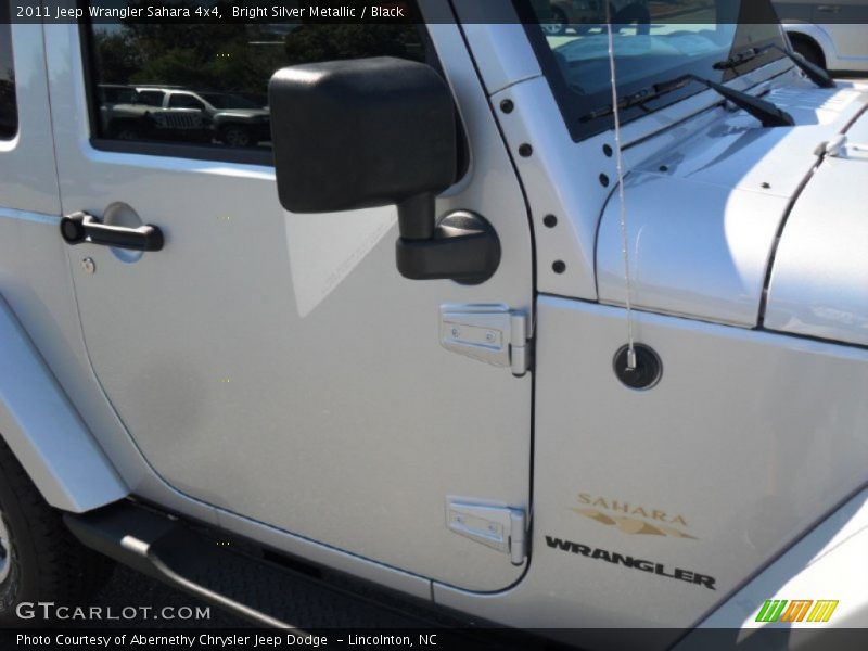 Bright Silver Metallic / Black 2011 Jeep Wrangler Sahara 4x4