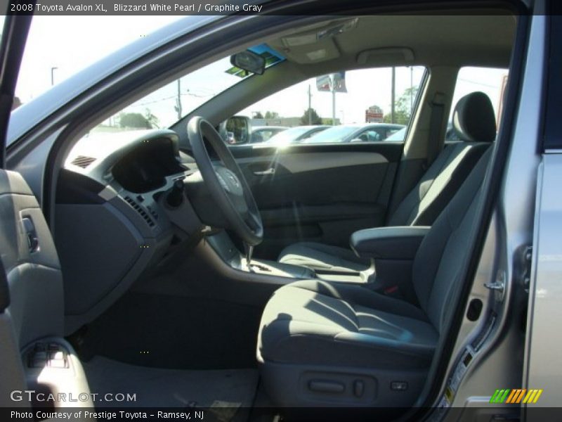 Blizzard White Pearl / Graphite Gray 2008 Toyota Avalon XL