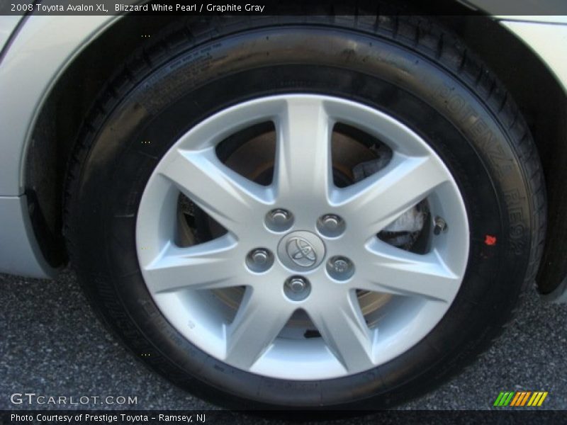 Blizzard White Pearl / Graphite Gray 2008 Toyota Avalon XL