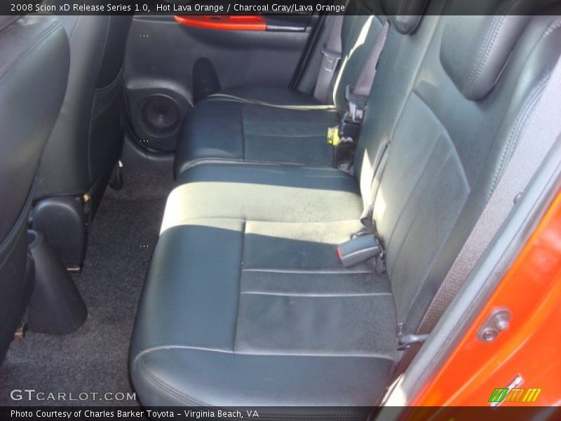  2008 xD Release Series 1.0 Charcoal Gray/Lava Orange Interior