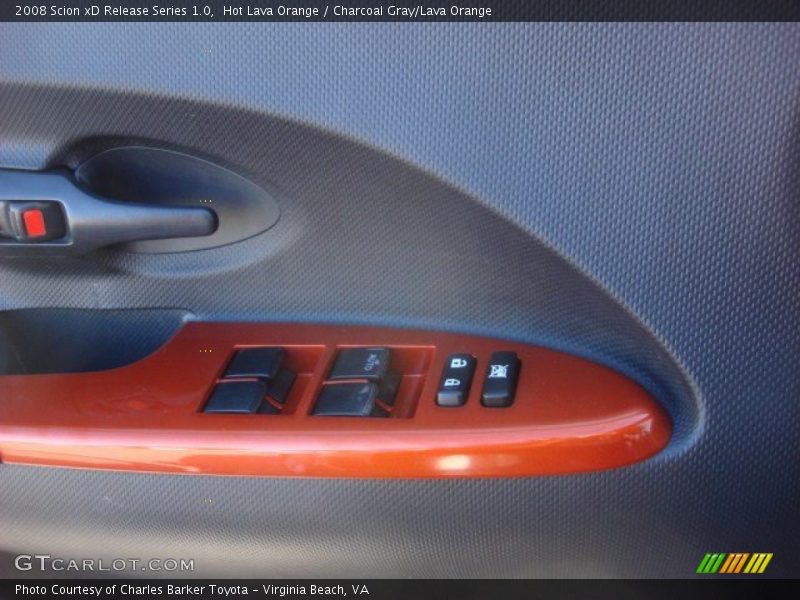 Hot Lava Orange / Charcoal Gray/Lava Orange 2008 Scion xD Release Series 1.0