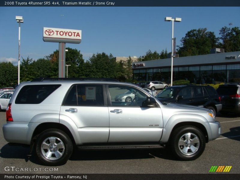 Titanium Metallic / Stone Gray 2008 Toyota 4Runner SR5 4x4