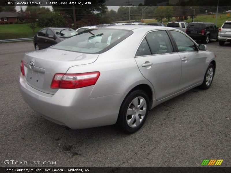Classic Silver Metallic / Ash 2009 Toyota Camry LE