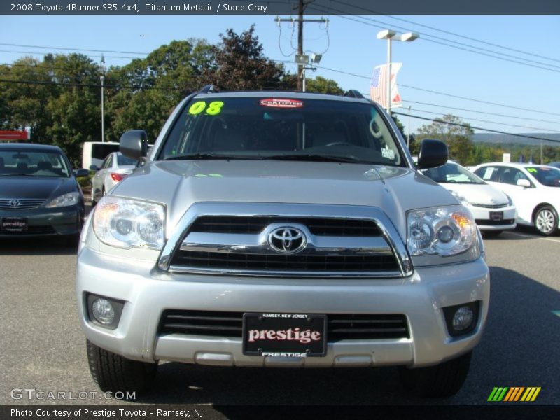 Titanium Metallic / Stone Gray 2008 Toyota 4Runner SR5 4x4