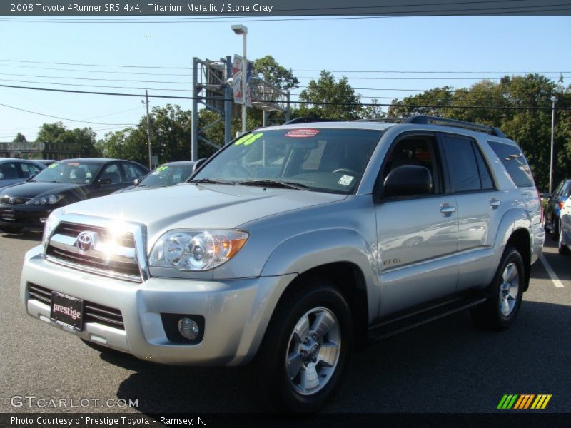 Titanium Metallic / Stone Gray 2008 Toyota 4Runner SR5 4x4