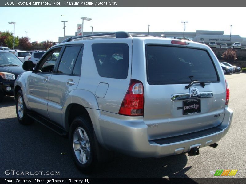 Titanium Metallic / Stone Gray 2008 Toyota 4Runner SR5 4x4