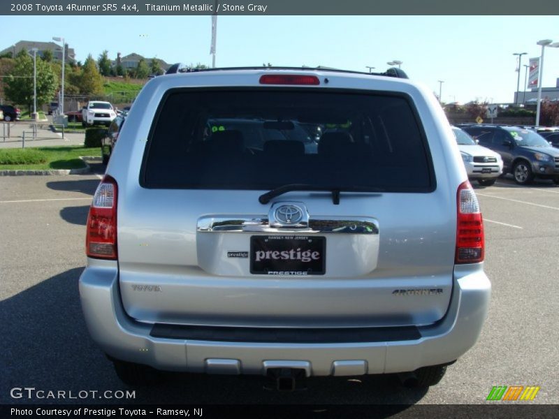Titanium Metallic / Stone Gray 2008 Toyota 4Runner SR5 4x4