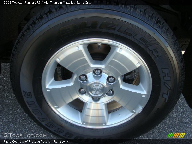 Titanium Metallic / Stone Gray 2008 Toyota 4Runner SR5 4x4