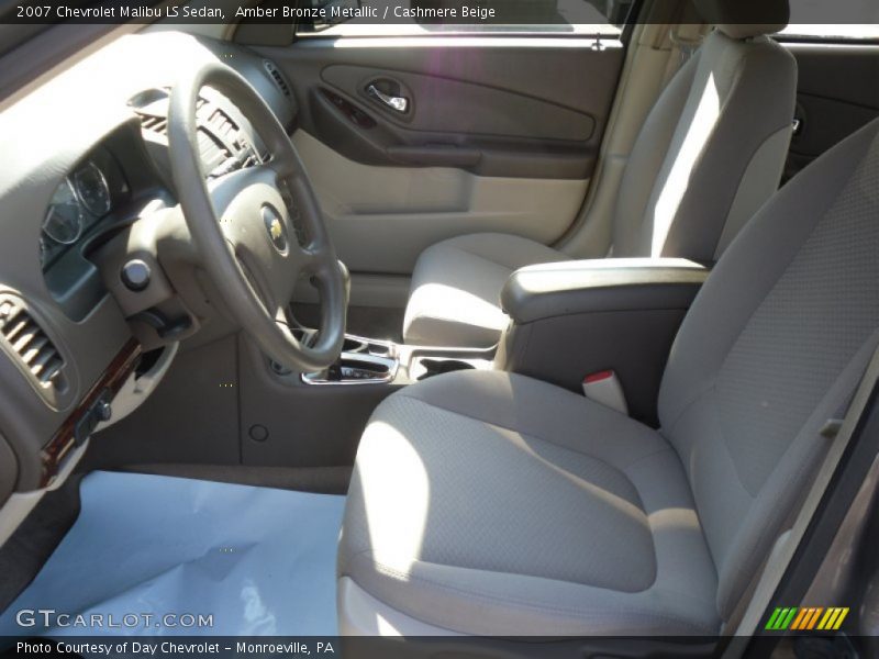 Amber Bronze Metallic / Cashmere Beige 2007 Chevrolet Malibu LS Sedan
