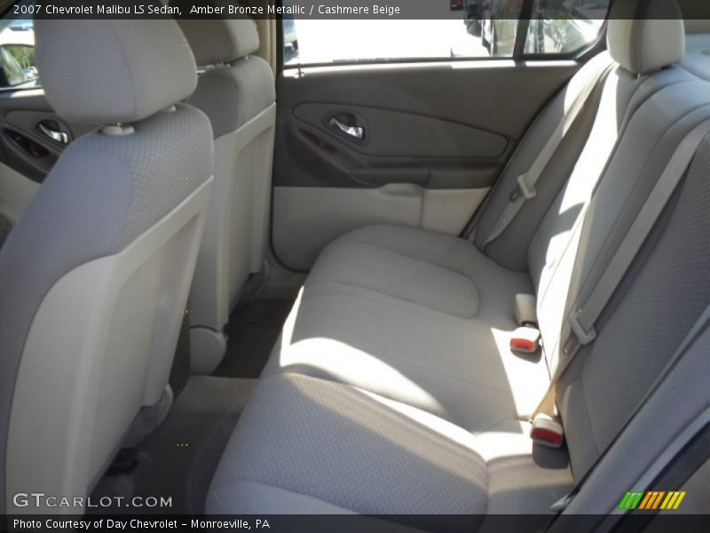 Amber Bronze Metallic / Cashmere Beige 2007 Chevrolet Malibu LS Sedan