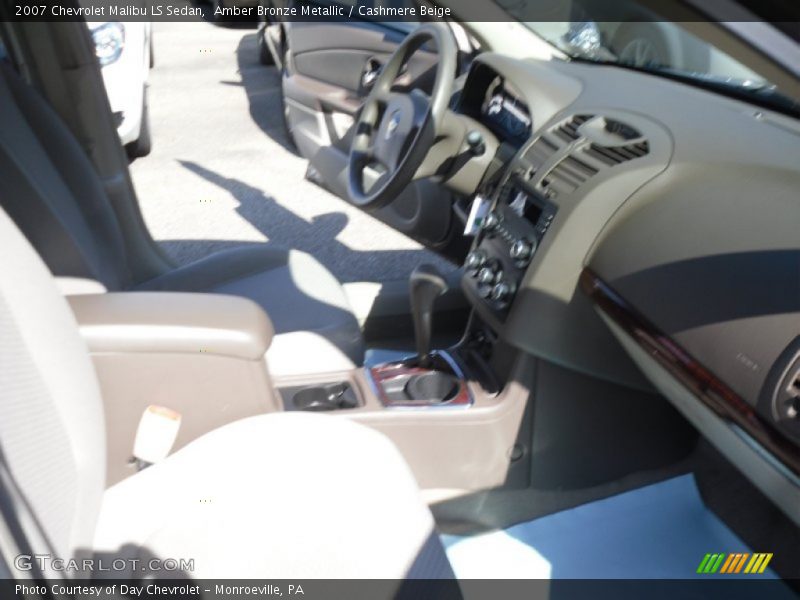 Amber Bronze Metallic / Cashmere Beige 2007 Chevrolet Malibu LS Sedan