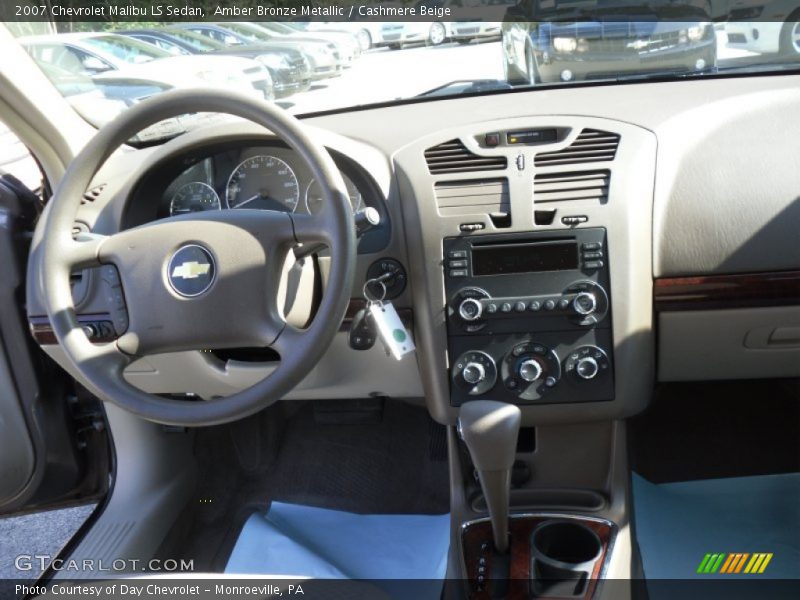 Amber Bronze Metallic / Cashmere Beige 2007 Chevrolet Malibu LS Sedan