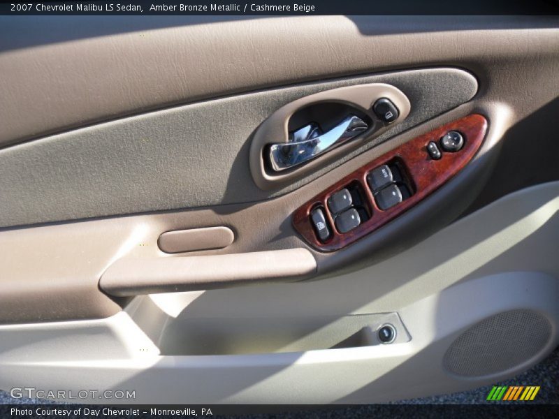 Amber Bronze Metallic / Cashmere Beige 2007 Chevrolet Malibu LS Sedan