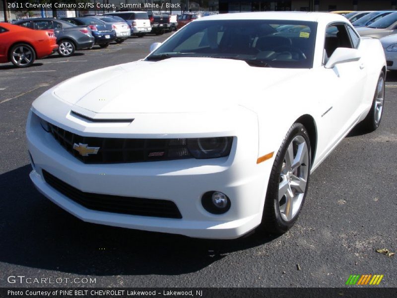 Summit White / Black 2011 Chevrolet Camaro SS/RS Coupe