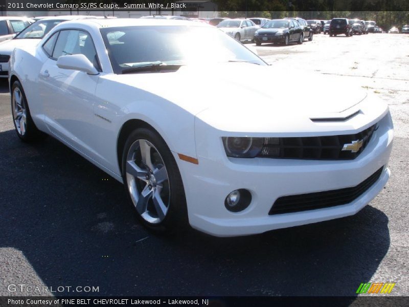 Summit White / Black 2011 Chevrolet Camaro SS/RS Coupe