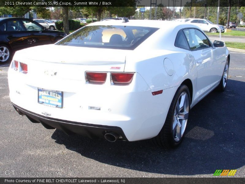 Summit White / Black 2011 Chevrolet Camaro SS/RS Coupe
