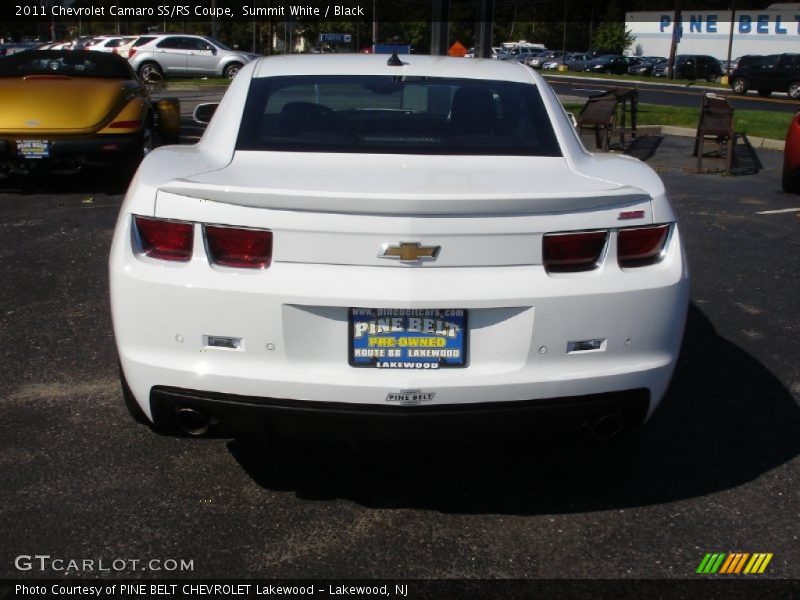 Summit White / Black 2011 Chevrolet Camaro SS/RS Coupe